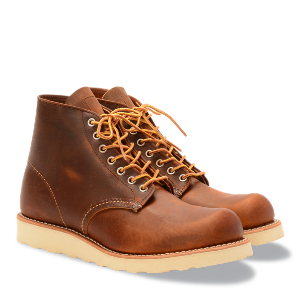 Red Wing 9111 Round Toe Copper Rough & Tough Herren Shoes
