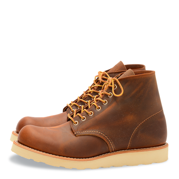 Red Wing 9111 Round Toe Copper Rough & Tough Herren Shoes