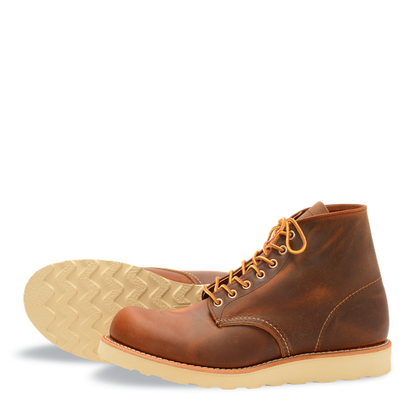 Red Wing 9111 Round Toe Copper Rough & Tough Herren Shoes