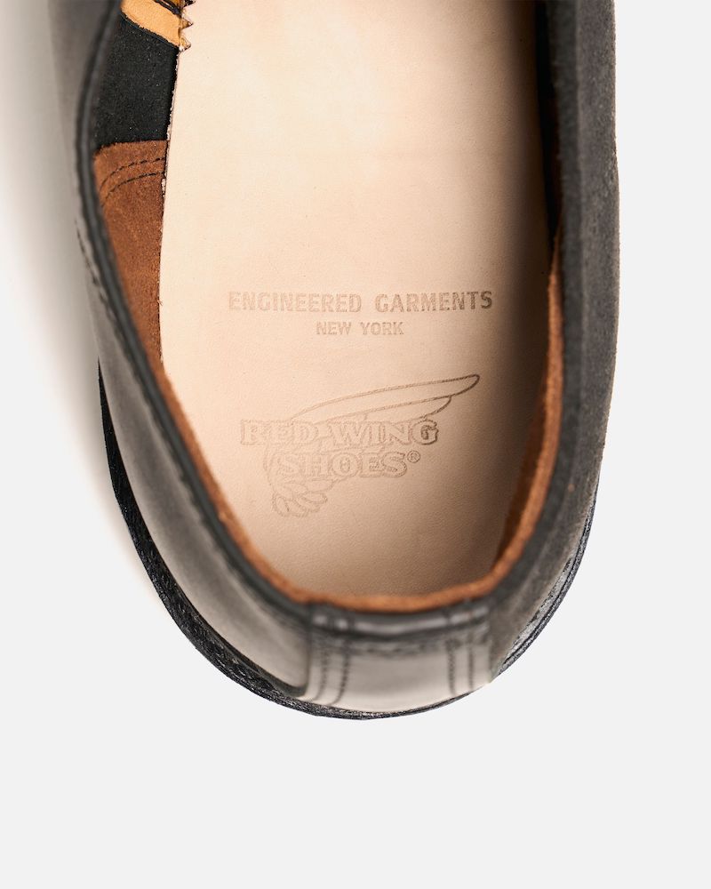Red Wing x Engineered Garments 3110 Shop Moc Toe Triple Black