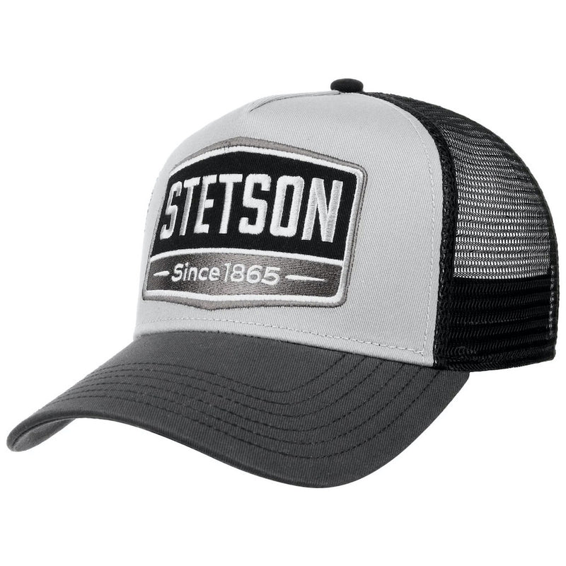 Stetson Trucker Cap Gasoline Gray