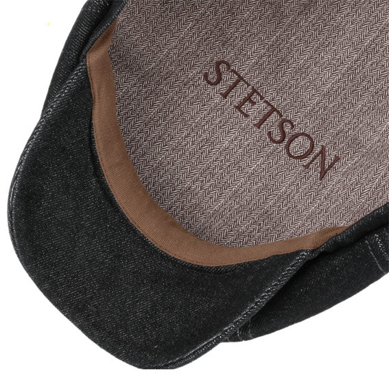 Stetson-Hatteras-Denim-Flatcap-Black-3