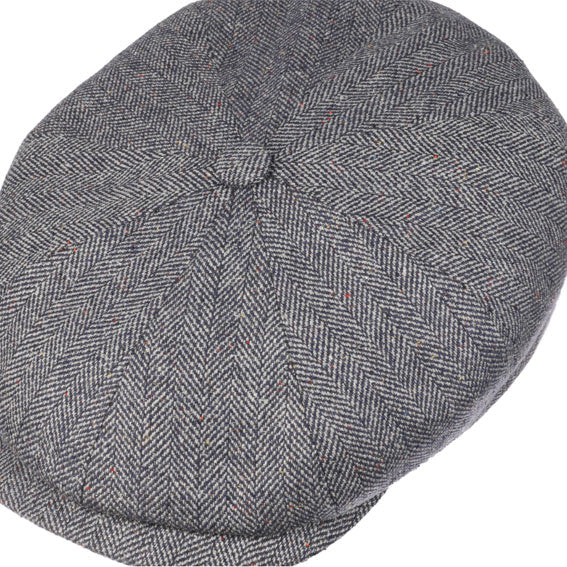 Stetson-Hatteras-Silk-Flat-Cap-Blue-White-2