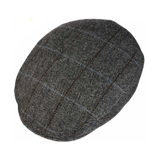 Stetson-Kent-Wool-EF-Flatcap-GreyBlack-2