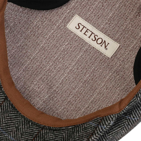 Stetson-Kent-Wool-EF-Flatcap-GreyBlack-3
