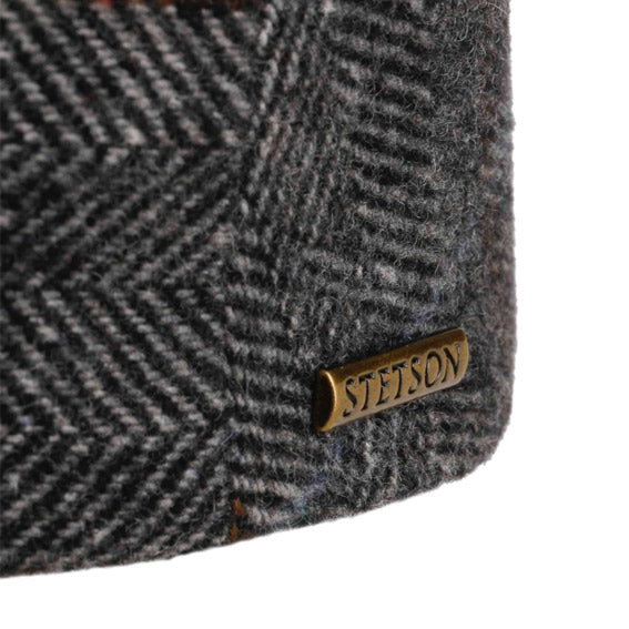 Stetson-Kent-Wool-EF-Flatcap-GreyBlack-5