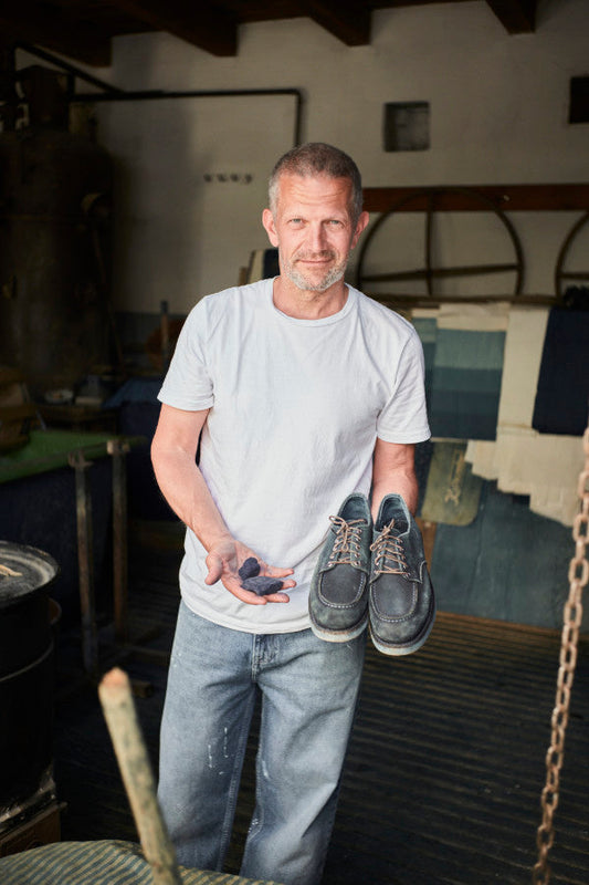 Red Wing Vienna x KOO Blaudruck: The Shop Moc indigo blue