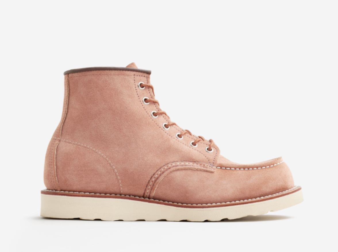 Red Wing 8208 Classic Moc Toe Dusty Rose Abilene Herren Special