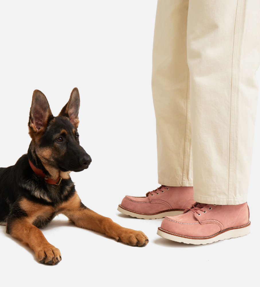 Red Wing 8208 Classic Moc Toe Dusty Rose Abilene Herren Special