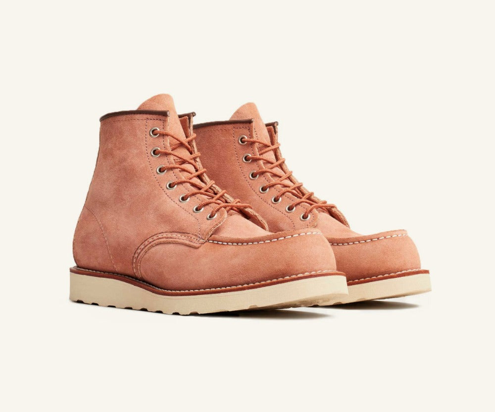 Red Wing 8208 Classic Moc Toe Dusty Rose Abilene Herren Special