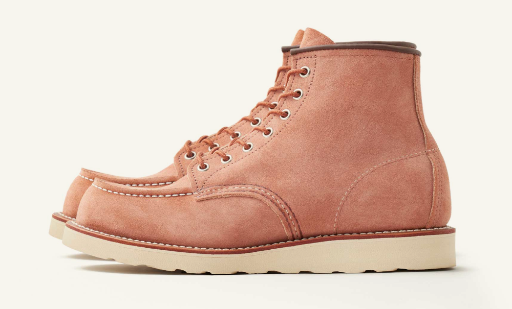 Red Wing 8208 Classic Moc Toe Dusty Rose Abilene Herren Special