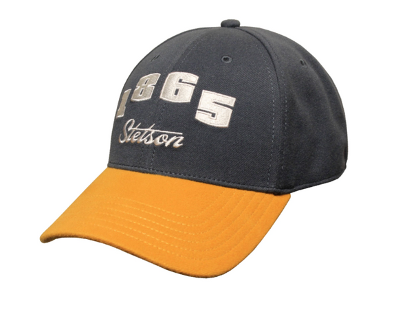 Stetson Baseball Cap Retro Numbers 1865