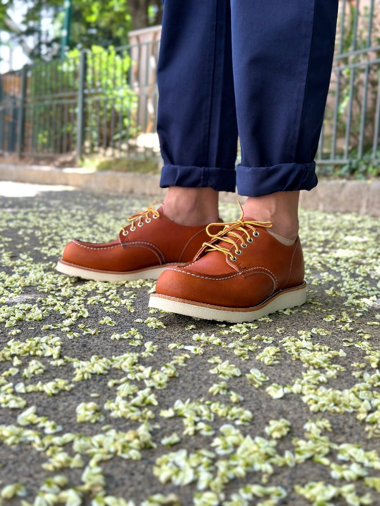 Red wing moc toe low online