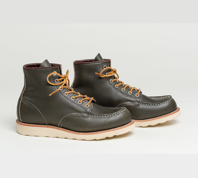 Red Wing 8180 Moc Toe Alpine Green Portage Herren