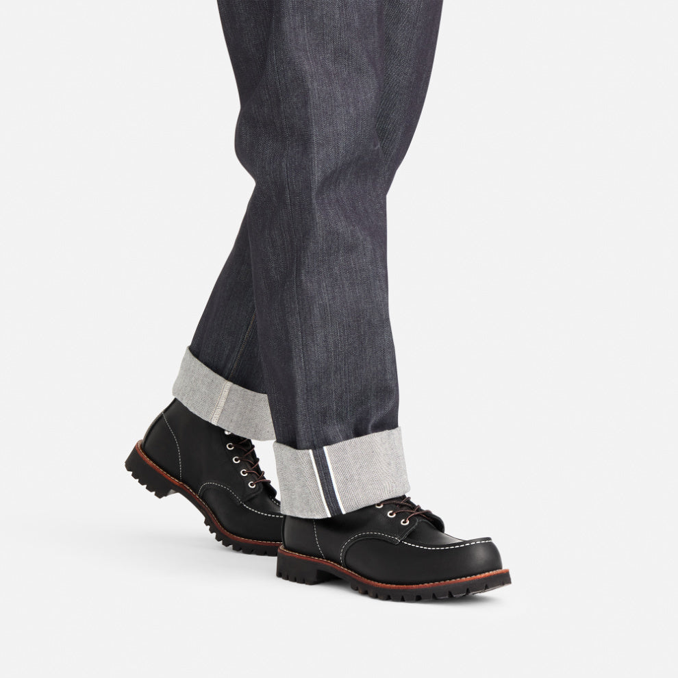 Red Wing 2949 Moc Toe 6 Inch Black Oil Slick Produktfoto