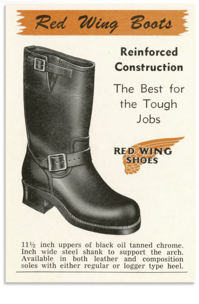 Red Wing 2966 Engineer Boot Black Klondike Herren Schuhe