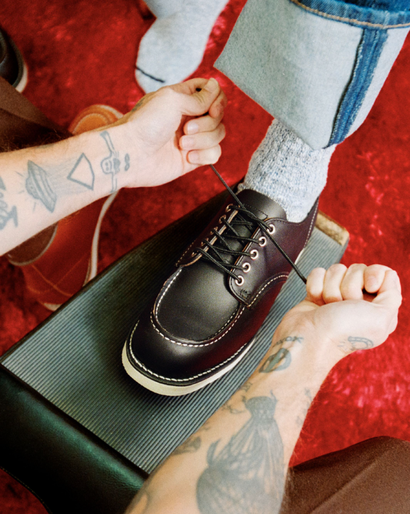 Red Wing 8090 Shop Moc Oxford Black Prairie Herren
