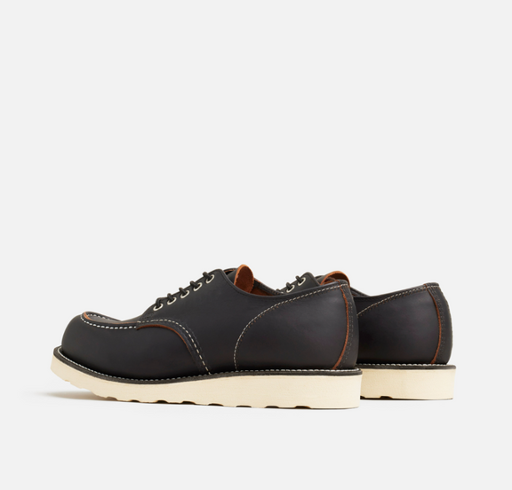 Red Wing 8090 Shop Moc Toe Oxford Black Prairie Herren