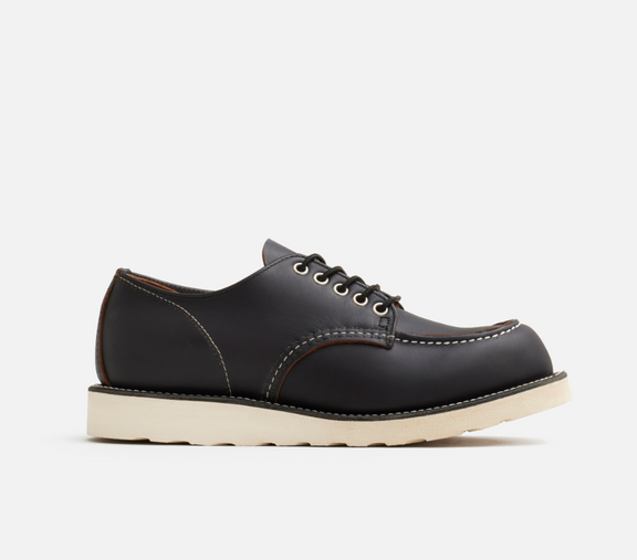 Red Wing 8090 Shop Moc Toe Oxford Black Prairie Herren