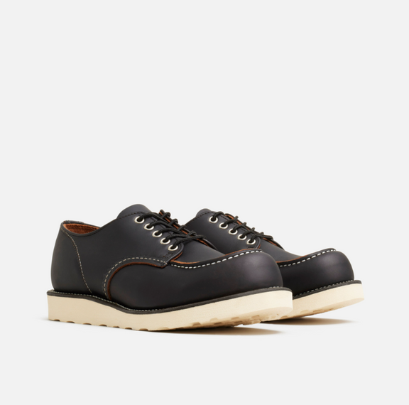 Red Wing 8090 Shop Moc Toe Oxford Black Prairie Herren