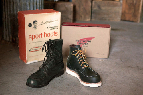 Red Wing 8180 Moc Toe Alpine Green Portage Herren