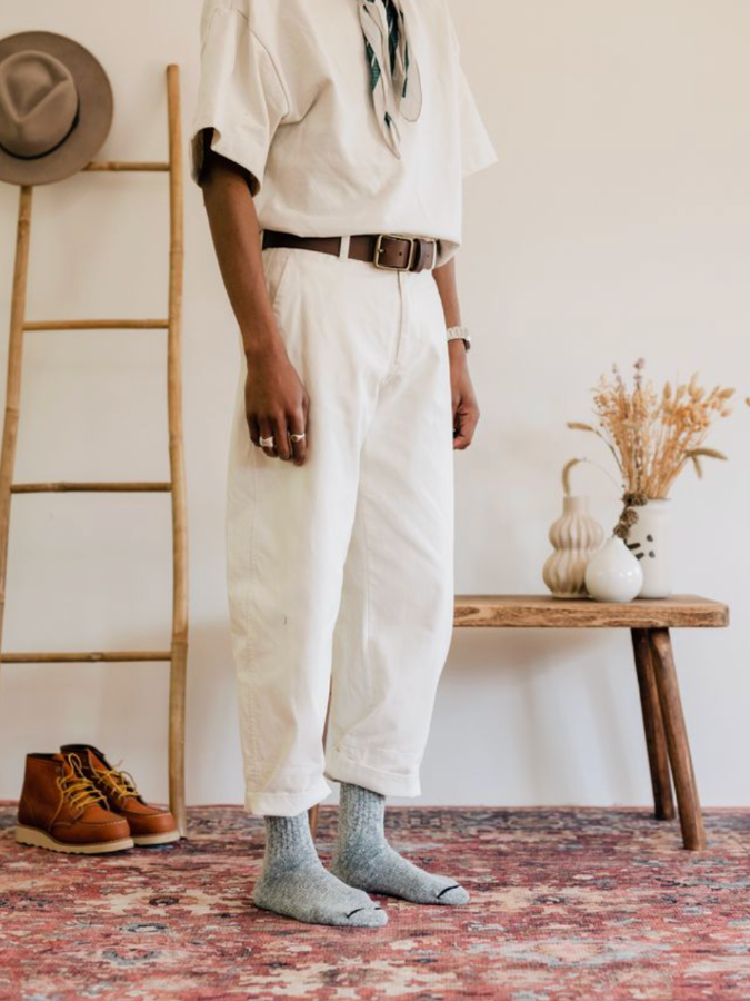 Red Wing Cotton Ragg Crew Socks Blue 97168 Socken blau