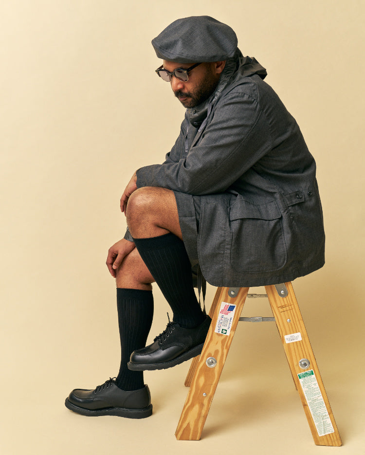 Red Wing x Engineered Garments 3110 Shop Moc Toe Triple Black