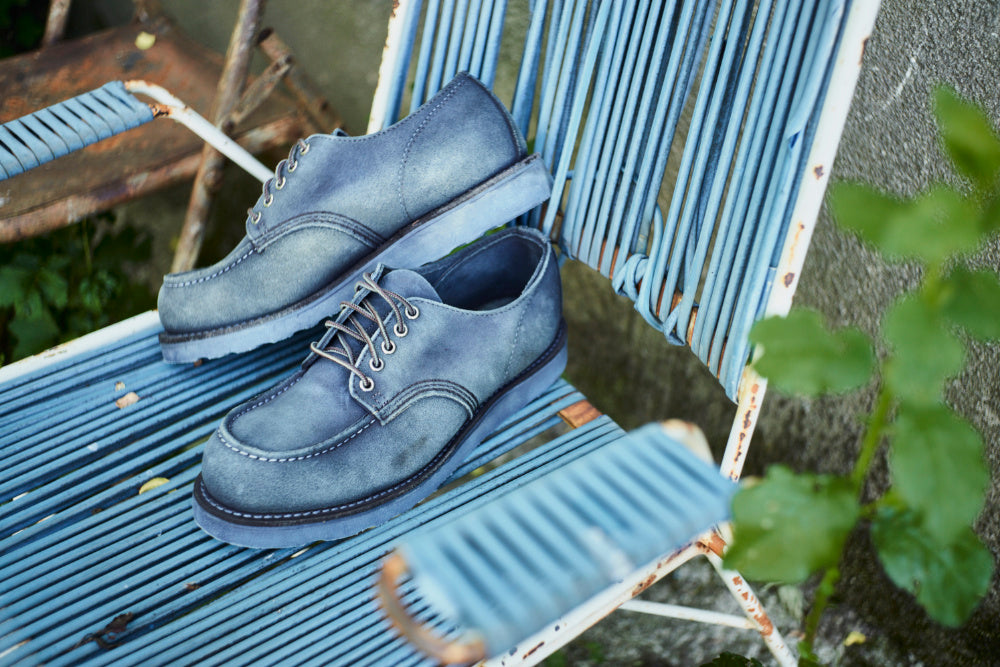 Red Wing x KOO Blaudruck Anniversary Indigo Shop Moc Men's