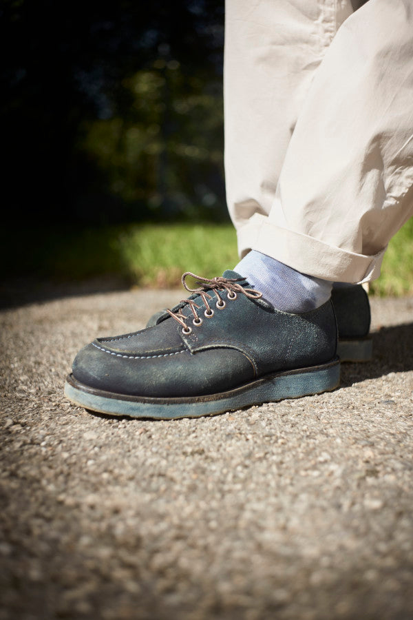 Red Wing x KOO Blaudruck Anniversary Indigo Shop Moc Men's