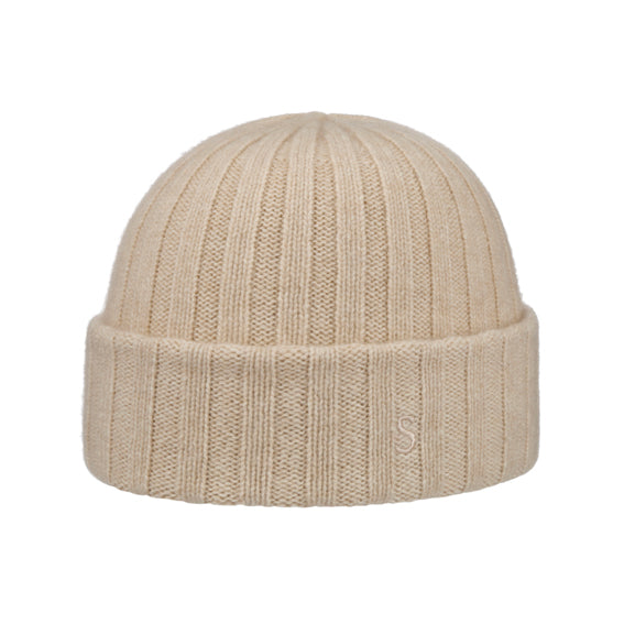 Stetson Cashmere Beanie Natural Beige