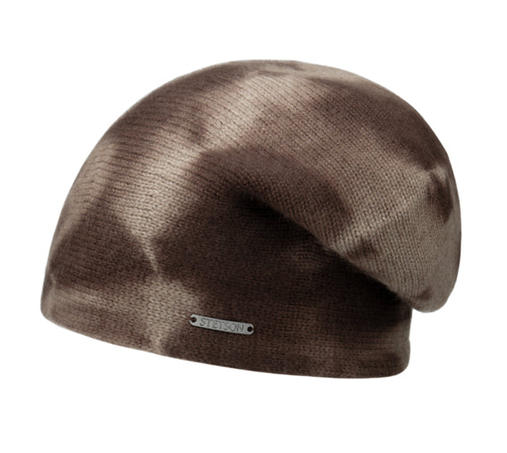 Stetson Cashmere Long Beanie DIY Brown