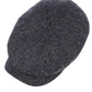 Stetson 8 Panel Cap Fischgrat Wool by Lierys blue herringbone