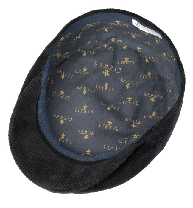 Stetson Driver Cap Corduroy black by Lierys