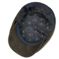 Stetson 8 Panel Cap Fischgrat Wool by Lierys beige herringbone