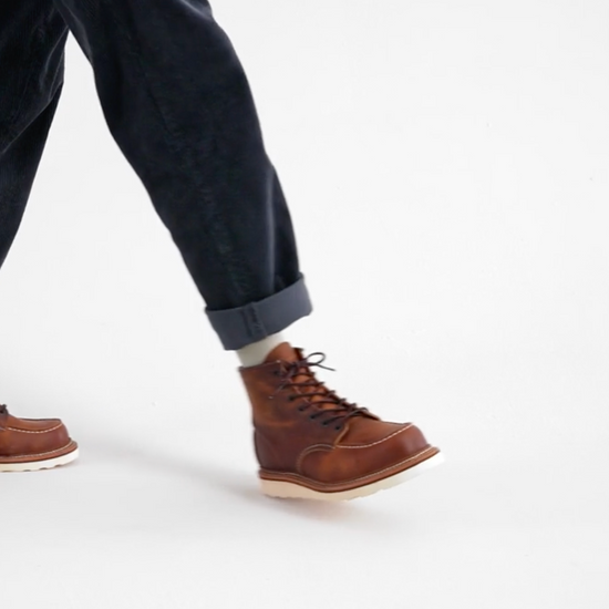 Red Wing 1907 Moc Toe Copper Rough & Tough Herren Schuhe