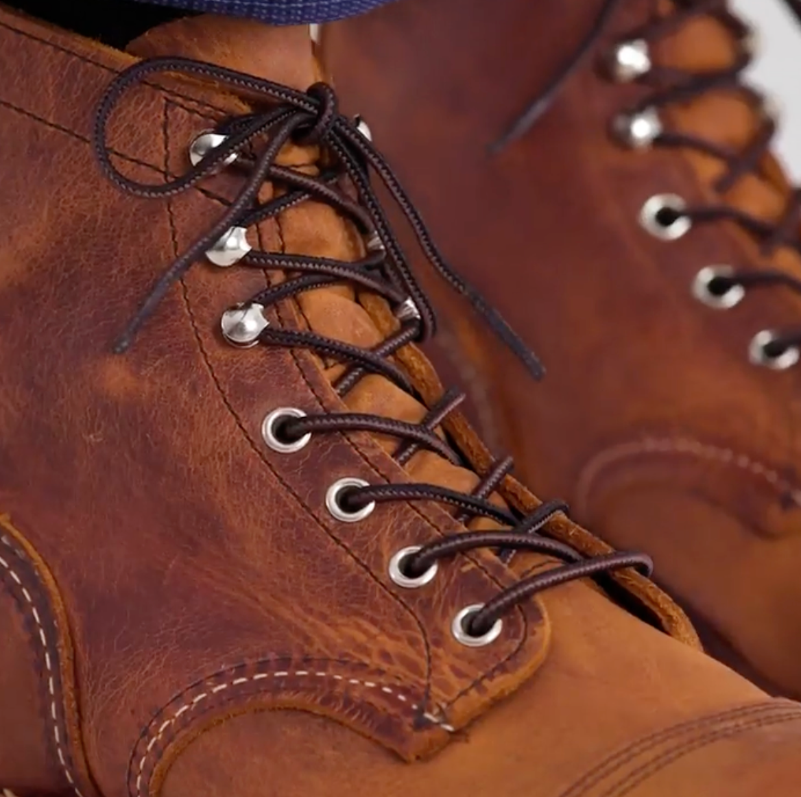 Red Wing 8085 Iron Ranger Copper Rough & Tough Herren Schuhe