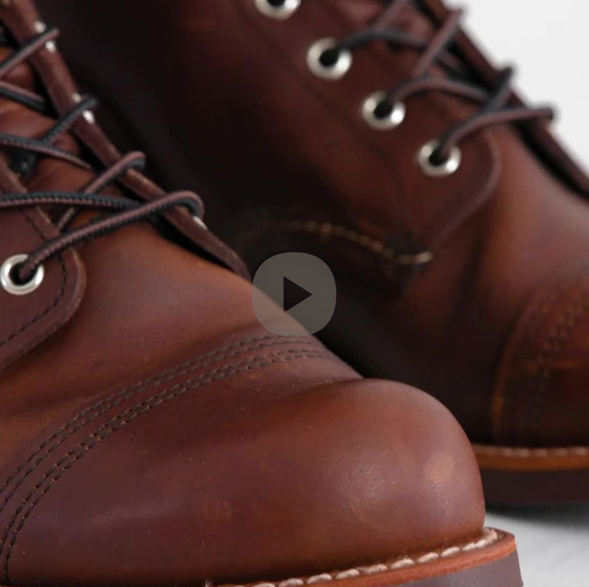 Red Wing 8111 E2/Leiste (breit) Iron Ranger Amber Harness Vibram Herren Schuhe