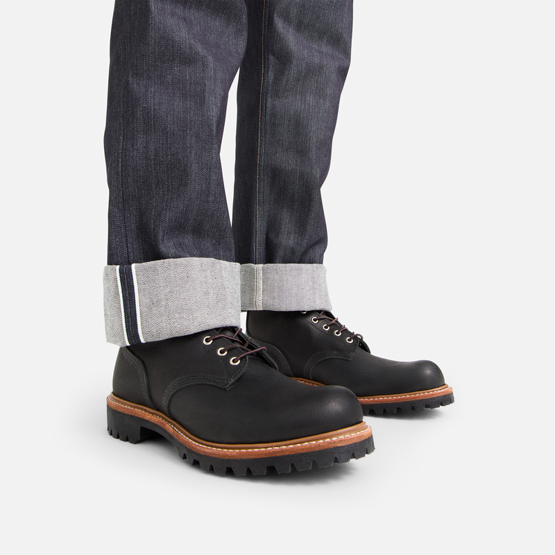 Red Wing 4501 8-Inch Logger Black Oil Slick Herren Schuhe