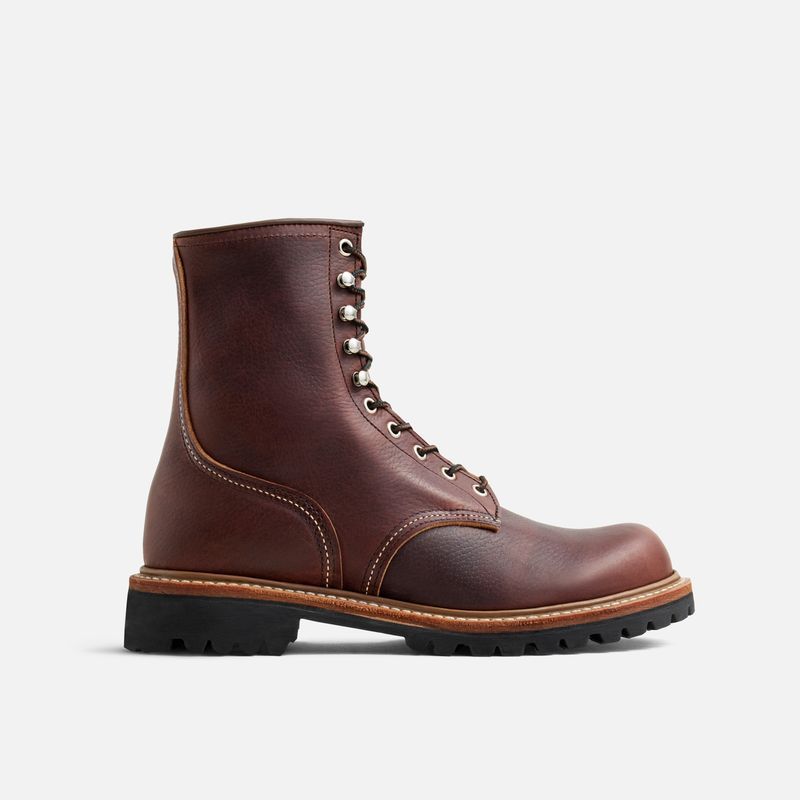 Red Wing 4585 8-Inch Logger Briar Oil Slick Herren Schuhe