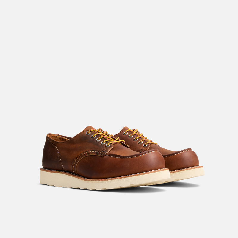 Red Wing 8077 Shop Moc Toe Oxford Copper Rough & Tough Men