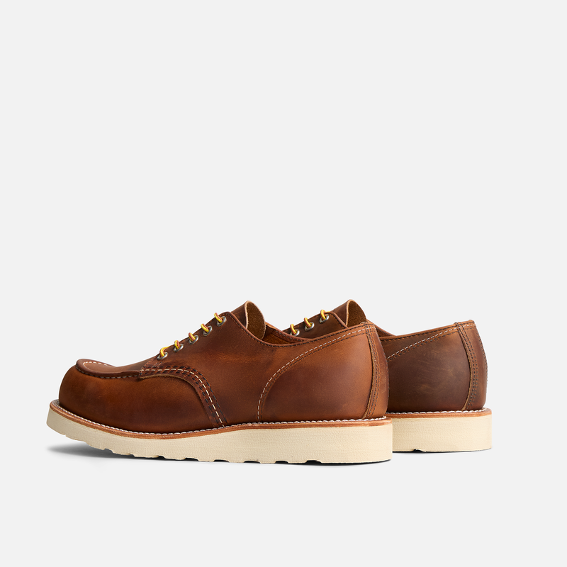 Red Wing 8077 Shop Moc Toe Oxford Copper Rough & Tough Men