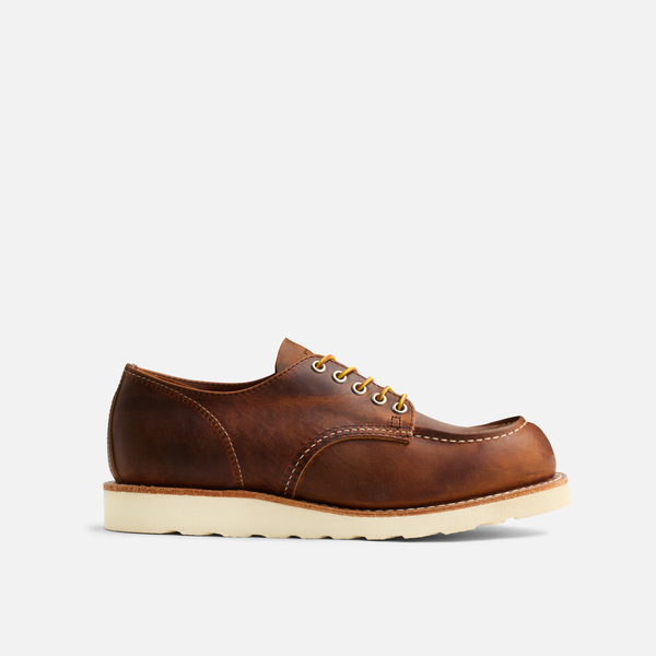Red Wing 8077 Shop Moc Toe Oxford Copper Rough & Tough Men