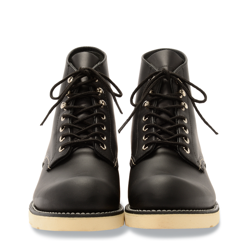 Red Wing 8165 Round Toe Black Chrome Herren Schuhe
