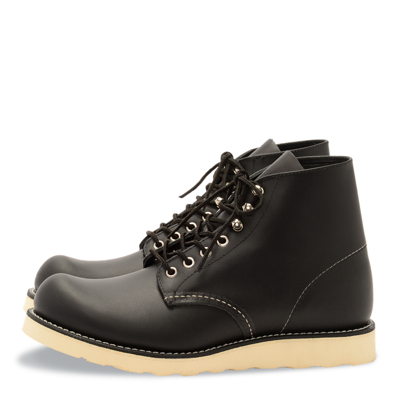 Red Wing 8165 Round Toe Black Chrome Herren Schuhe