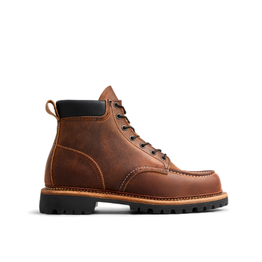 Red Wing 8213 Norway Moc Toe Copper Rough & Tough Scotch-Grain Men's Shoes