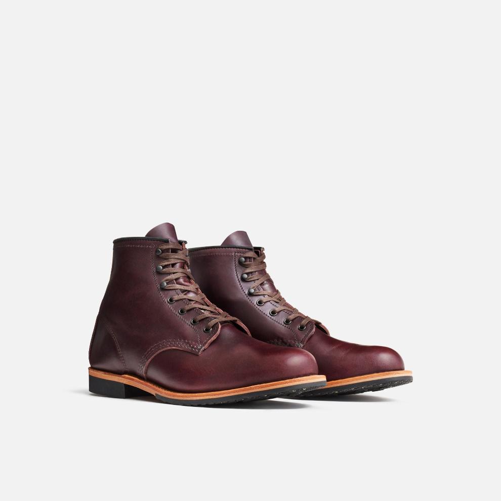 Red Wing 9419 Beckman Black Cherry Excalibur Heritage Schuhe Seitenansicht