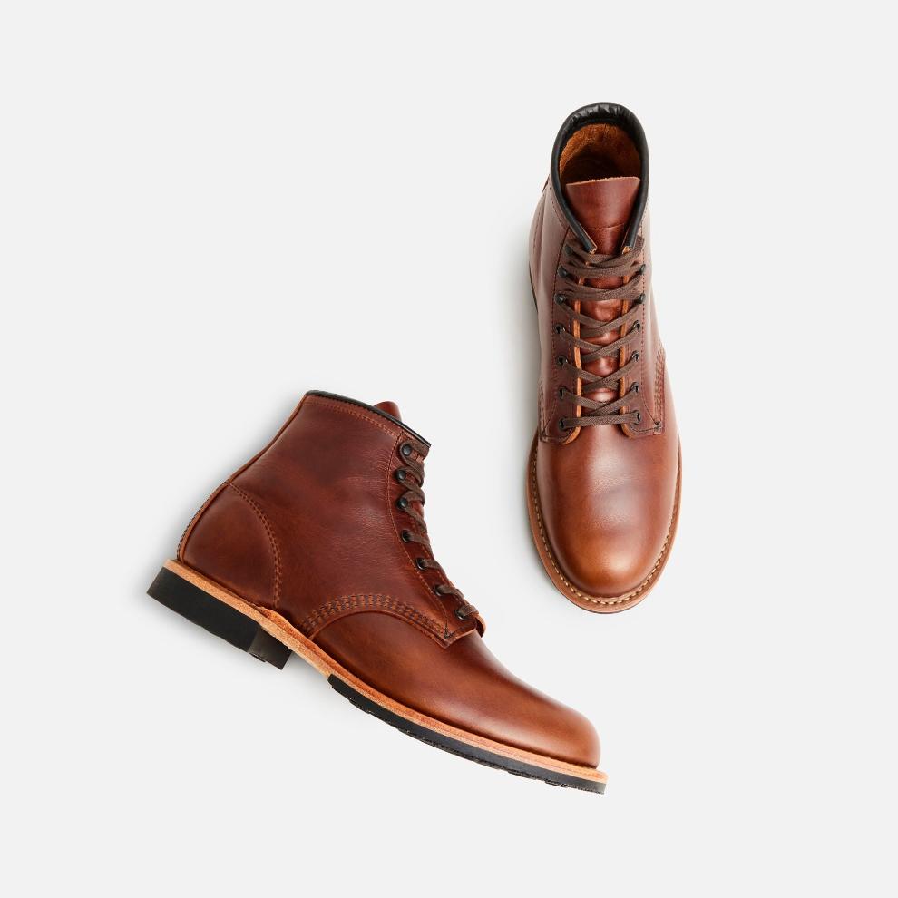 Red Wing 9422 Beckman Cigar Excalibur Leder Detailansicht