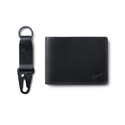 Red Wing 95085 Wallet & Keychain Gift Box Black Revival Men's