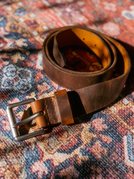 Red Wing Belt Copper Rough & Tough 96520 Gürtel Detailansicht Schnalle