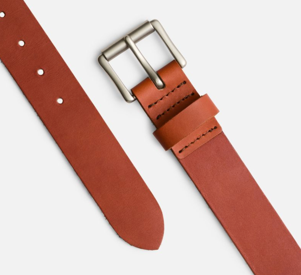 Red Wing Belt Oro Legacy Roller Buckle 96545 Gürtel Detailansicht Rollschnalle